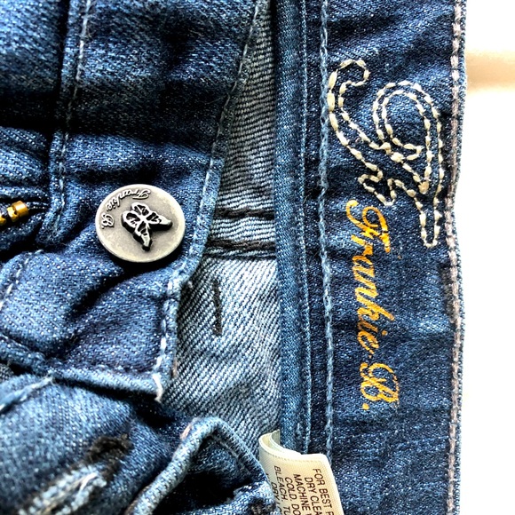 2006 Frankie B Ultra Low Rise Flare Jeans Size 2 - Picture 7 of 8